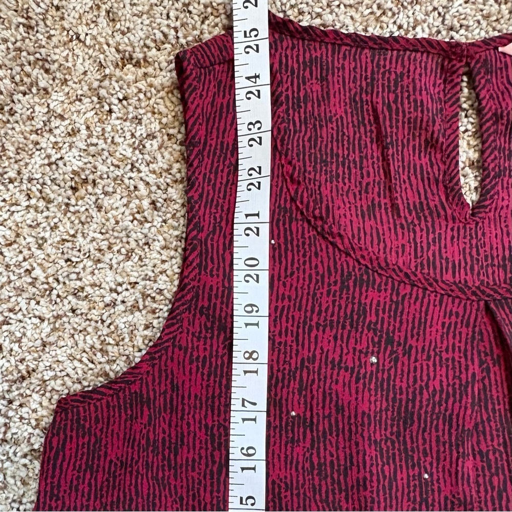 Juicy Couture Women’s Patterned Sleeveless Top Blouse Size Medium - Picture 5 of 7